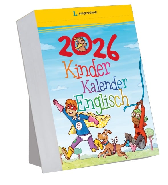 Langenscheidt Kinderkalender Englisch 2026 - 