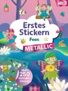 Cover-Bild zum Titel 'Erstes Stickern Metallic - Feen' von ''