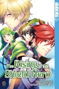Cover-Bild zum Titel 'The Rising of the Shield Hero 09' von 'Yusagi Aneko'