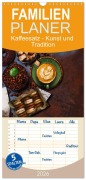 Cover-Bild zum Titel 'Familienplaner 2026 - Kaffeesatz - Kunst und Tradition mit 5 Spalten (Wandkalender, 21 x 45 cm) CALVENDO' von 'Anja Frost'