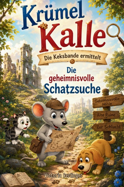 Krümel Kalle - Die Keksbande ermittelt: Die geheimnisvolle Schatzsuche - Victoria Berlinger