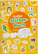 Cover-Bild zum Titel 'Großes Sticker-Buch Zoo' von ''