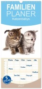Cover-Bild zum Titel 'Familienplaner 2027 - Katzenbabys mit 5 Spalten (Wandkalender, 21 x 45 cm) CALVENDO' von 'Hesch-Foto'