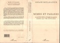 Cover-Bild zum Titel 'Mimes et parades' von 'Boulad-Ayoud'