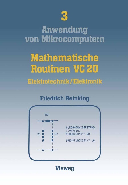 Mathematische Routinen VC 20 - Ernst Friedrich Reinking