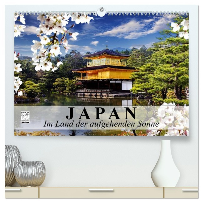 Japan. Im Land der aufgehenden Sonne (hochwertiger Premium Wandkalender 2026 DIN A2 quer), Kunstdruck in Hochglanz - Elisabeth Stanzer