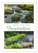 Quellen der Inspiration (Tischkalender 2026 DIN A5 hoch), CALVENDO Monatskalender - Enikö Agnes Müringer Müringer