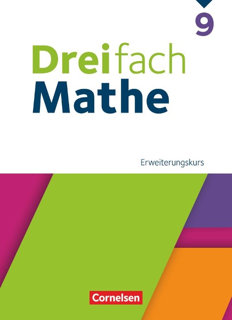 Dreifach Mathe - Ausgabe 2021 - 9. Schuljahr. Schulbuch - 