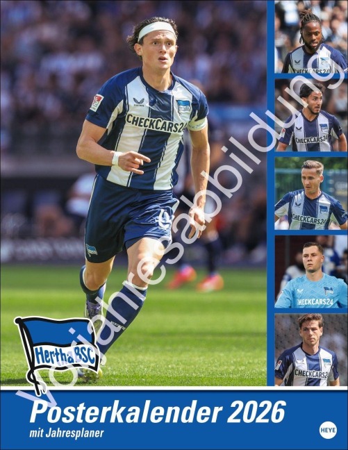 Hertha BSC Posterkalender 2027 - 