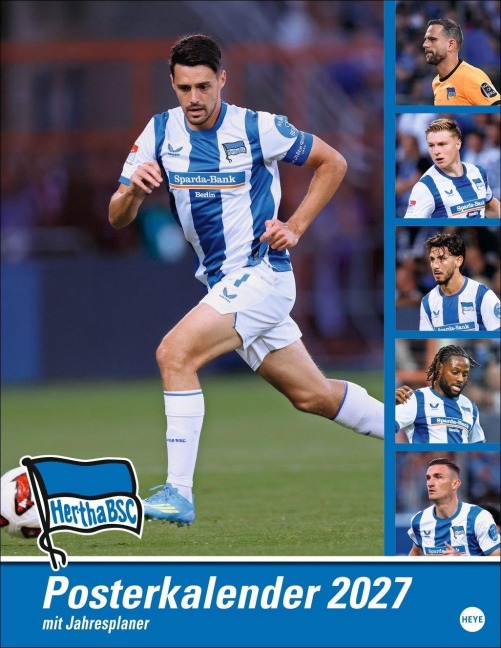Hertha BSC Posterkalender 2027 - 
