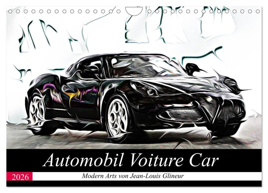 Automobil Voiture Car (Wandkalender 2026 DIN A4 quer), CALVENDO Monatskalender - Jean-Louis Glineur alias DeVerviers