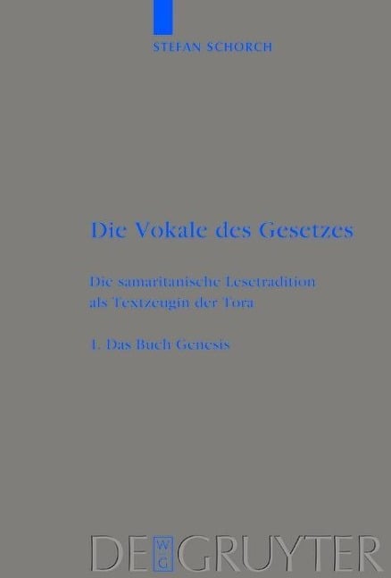 Das Buch Genesis - Stefan Schorch