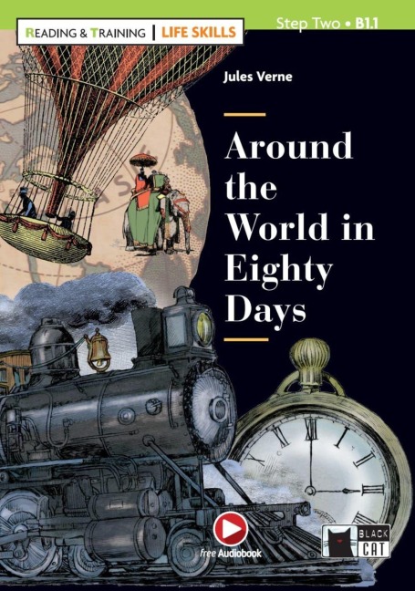 Around the World in Eighty Days. Buch + Audio-CD - Jules Verne