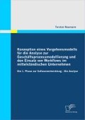Cover-Bild zum Titel 'Konzeption eines Vorgehensmodells für die Analyse zur Geschäftsprozessmodellierung und den Einsatz von Workflows im mittelständischen Unternehmen' von 'Torsten Neumann'