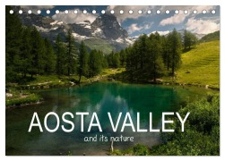 Aosta Valley and its nature (Desk Calendar 2026 DIN A5 landscape), CALVENDO 12 Month DeskCalendar - Photostravellers Photostravellers