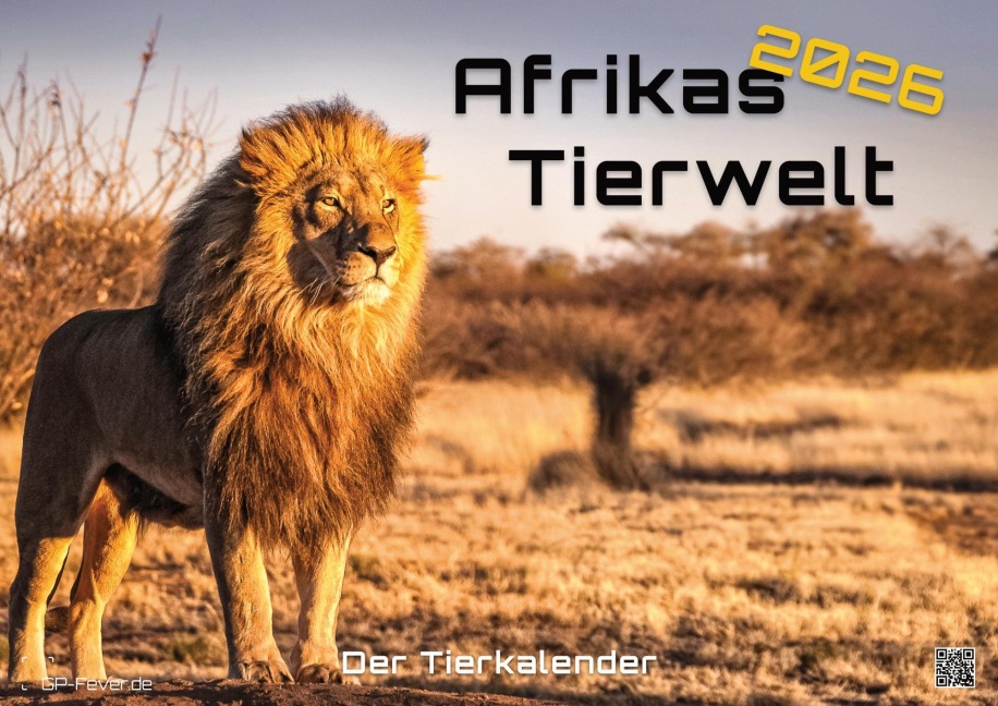 Afrikas Tierwelt - Der Tierkalender - 2026 - Kalender DIN A2 - 