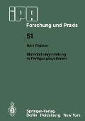 Materialflußgestaltung in Fertigungssystemen - W. Rössner