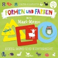 Cover-Bild zum Titel 'Eckig, rund und kunterbunt - Mein Maxi-Memo - Formen und Farben' von ''