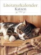 Cover-Bild zum Titel 'Literaturkalender Katzen 2027' von ''