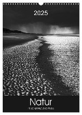 Natur in Schwarz und Weiß (Wandkalender 2025 DIN A3 hoch), CALVENDO Monatskalender - Lucyna Koch