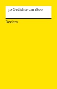 Cover-Bild zum Titel '50 Gedichte um 1800' von ''