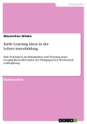Cover-Bild zum Titel 'Earth Learning Ideas in der Lehrer:innenbildung' von 'Maximilian Witzke'