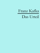 Cover-Bild zum Titel 'Das Urteil' von 'Franz Kafka'