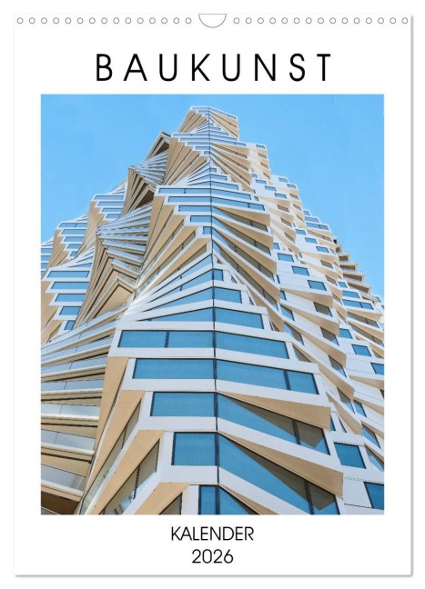 Baukunst (Wandkalender 2026 DIN A3 hoch), CALVENDO Monatskalender - Same Same