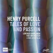 Cover-Bild zum Titel 'Purcell: Tales of Love and Passion' von 'Marie-Sophie/Vox Orchester Pollak'