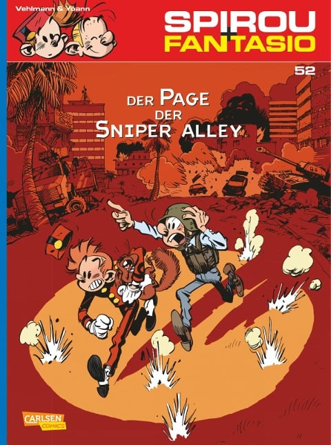 Spirou & Fantasio 52: Der Page der Sniper Alley - Fabien Vehlmann