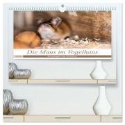 Cover-Bild zum Titel 'Die Maus im Vogelhaus (hochwertiger Premium Wandkalender 2026 DIN A2 quer), Kunstdruck in Hochglanz' von 'Passion Photography by Nicole Peters'