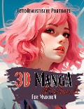 Cover-Bild zum Titel 'Manga Malbuch für Mädchen' von 'Lucy¿s Manga Malbücher'