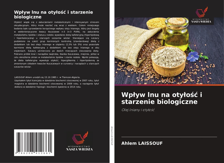 Wp¿yw lnu na oty¿o¿¿ i starzenie biologiczne - Ahlem Laissouf