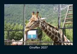 Cover-Bild zum Titel 'Giraffen 2027 Fotokalender DIN A5' von 'Tobias Schmitt, Kevin Heber'