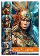 Antike Amazonen. Furchtlose Fantasy-Kriegerinnen (Wandkalender 2026 DIN A2 hoch), CALVENDO Monatskalender - Rose Hurley
