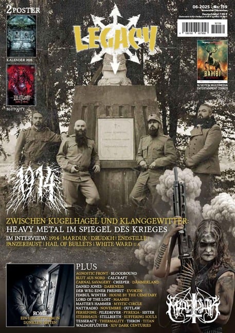 LEGACY MAGAZIN: THE VOICE FROM THE DARKSIDE (Ausgabe #159 (6/2025)) - 