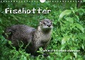 Cover-Bild zum Titel 'Fischotter Geburtstagskalender (Wandkalender immerwährend DIN A4 quer)' von 'M. B'
