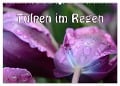 Tulpen im Regen (Wandkalender 2025 DIN A2 quer), CALVENDO Monatskalender - Gugigei Gugigei
