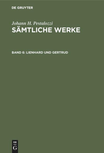 Lienhard und Gertrud - 