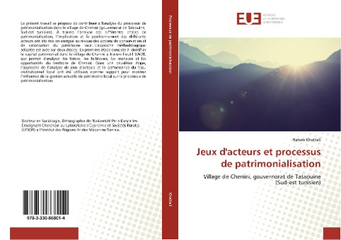 Jeux d'acteurs et processus de patrimonialisation - Hatem Khattali
