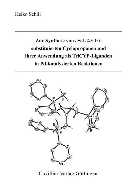 Zur Synthese von cis-1,2,3-trisubstituierten Cyclopropanen und ihrer Anwendung als TriCYP-Liganden in Pd-katalysierten Reaktionen - 