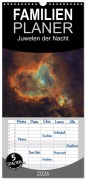 Familienplaner 2026 - Juwelen der Nacht mit 5 Spalten (Wandkalender, 21 x 45 cm) CALVENDO - Roland Störmer