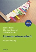 Cover-Bild zum Titel 'Literaturwissenschaft' von 'Sabina Becker, Christine Hummel, Gabriele Sander'