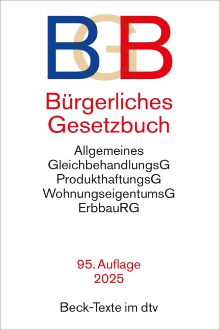 Bürgerliches Gesetzbuch - 