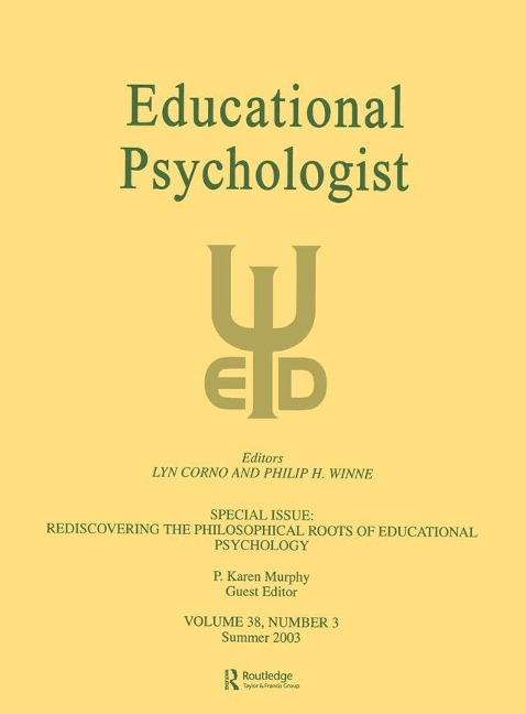 Rediscovering the Philosophical Roots of Educational Psychology - 