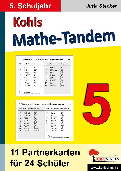 Kohls Mathe-Tandem / Klasse 5 - Jutta Stecker