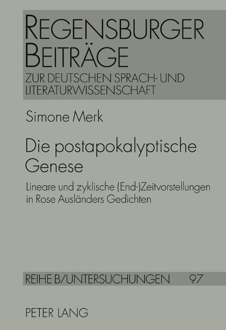 Die postapokalyptische Genese - Simone Merk