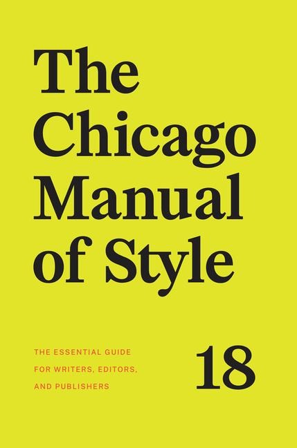 The Chicago Manual of Style - 