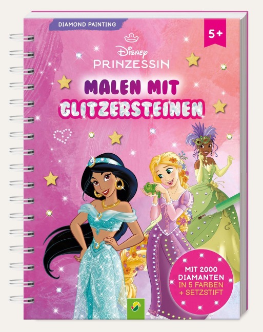 Disney Prinzessin Diamond Painting I Malen mit Glitzersteinen - 