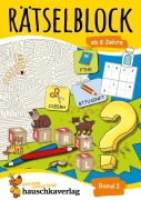 Cover-Bild zum Titel 'Rätselblock ab 8 Jahre - Band 2' von 'Agnes Spiecker'